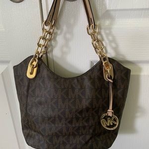 Brown Michael Kors Shoulder Bag ***Barely Used, Excellent Condition***